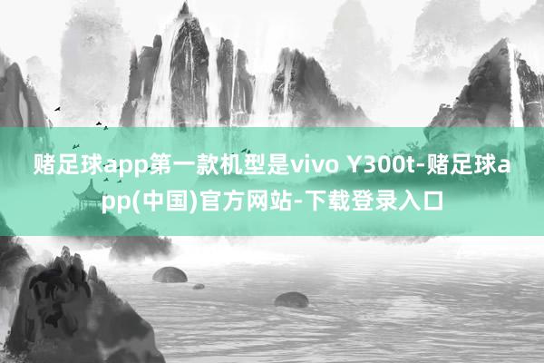 赌足球app第一款机型是vivo Y300t-赌足球app(中国)官方网站-下载登录入口